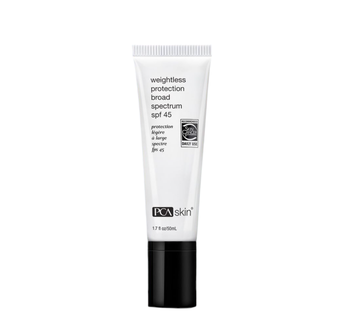 PCA Weightless Protection Broad Spectrum SPF 45