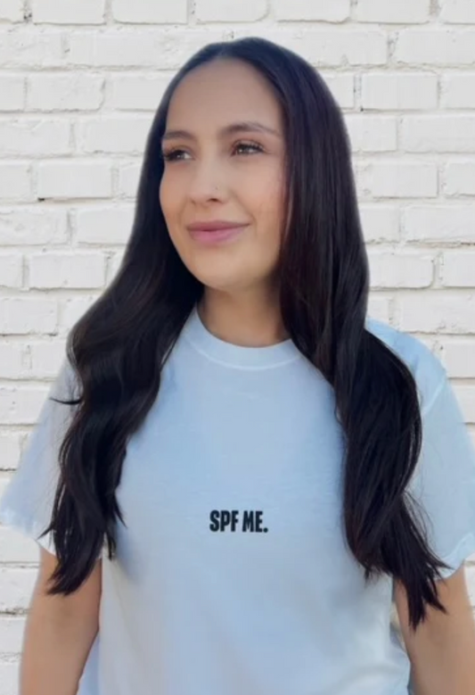 SPF Me Tee- Off White