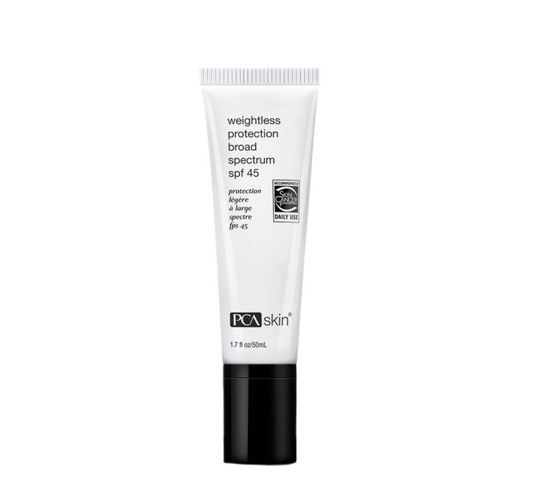 PCA Weightless Protection Broad Spectrum SPF 45